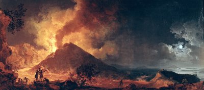 Der Ausbruch des Vesuvs im Jahr 1771 von Pierre Jacques Volaire